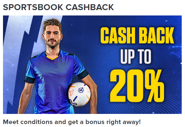 Sportsbook cashback mozzart